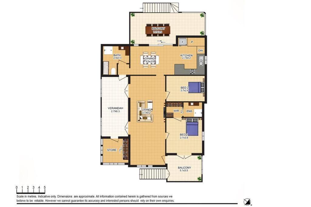 Holiday home Masterfully Restored Queenslander Near Esplanade *