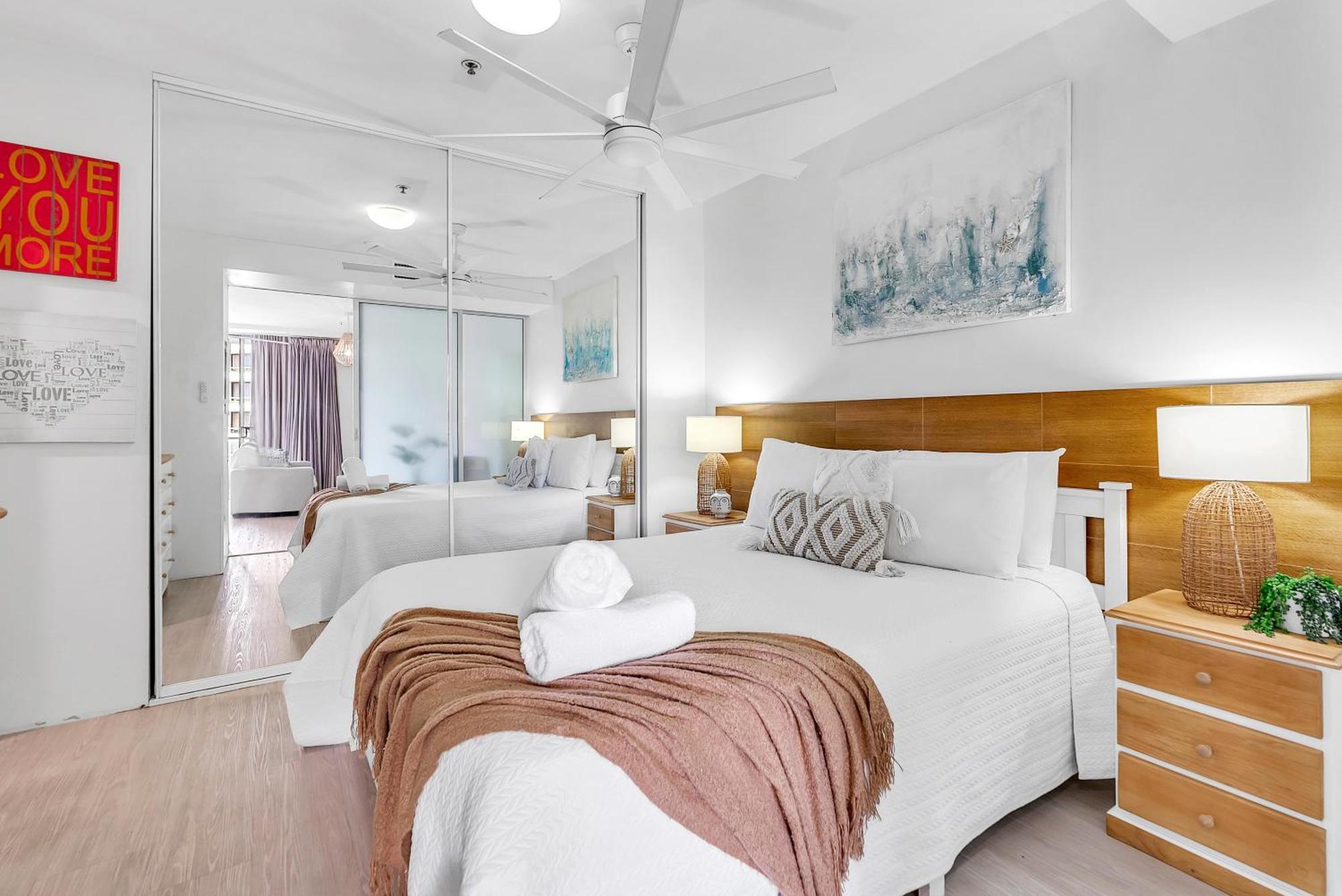 'escape At Harbour Lights' Poolside Chic In The Apartment Cairns