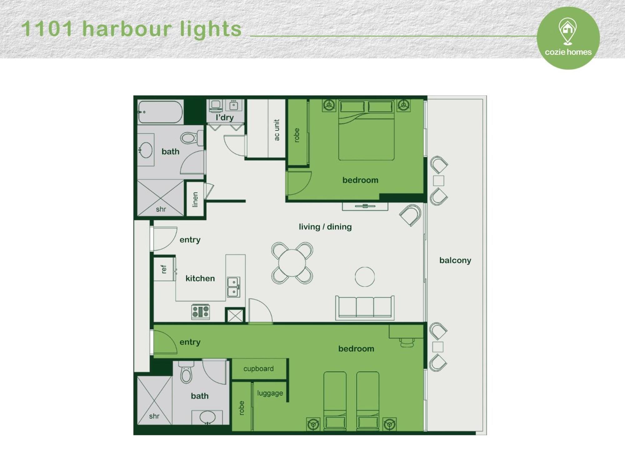 Holiday home 1101 Harbour Lights With Ocean Views