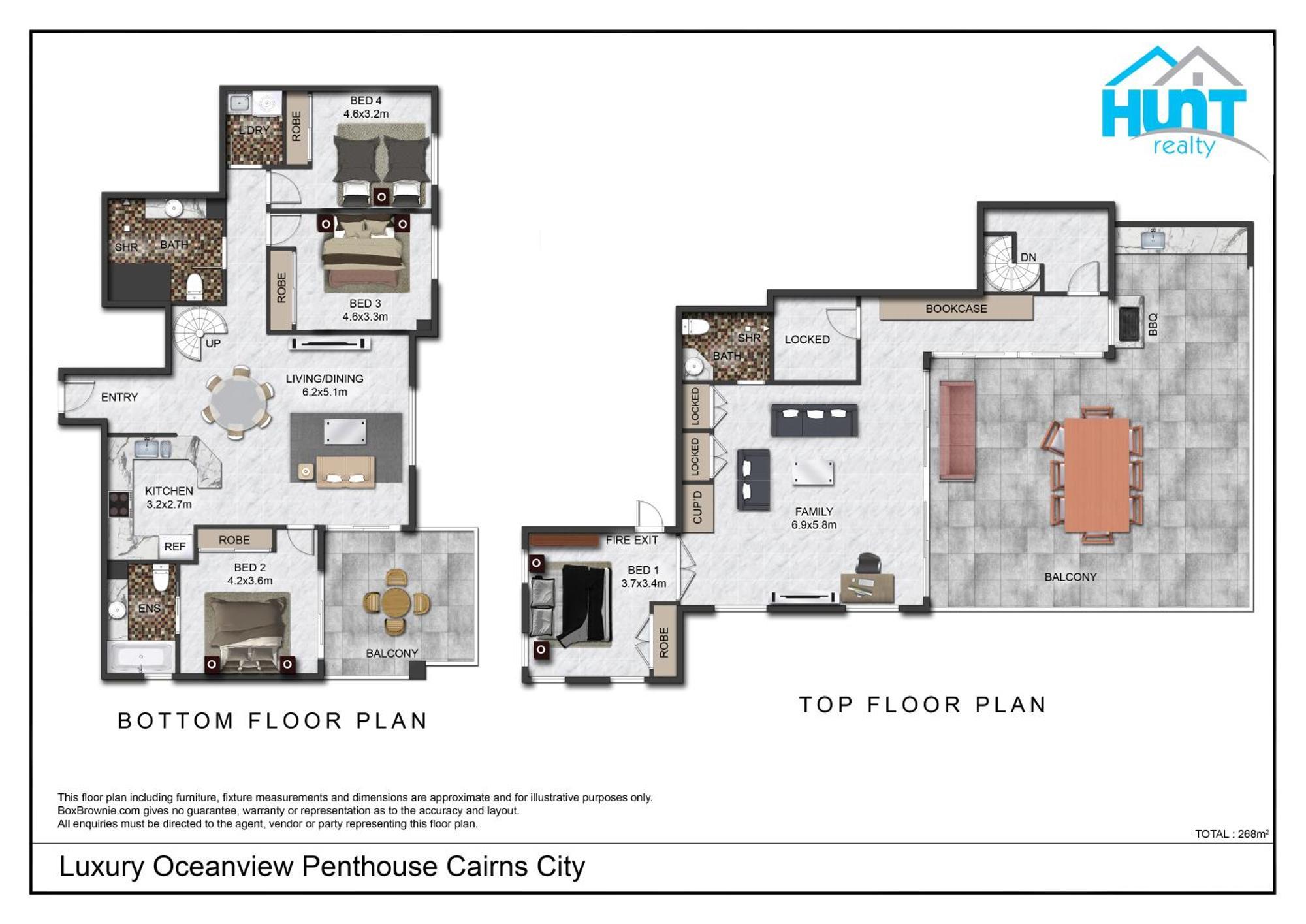 Luxury Oceanview Penthouse * Cairns